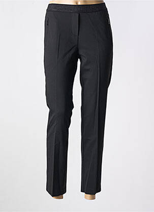 Pantalon slim negru ANNA MONTANA femeie