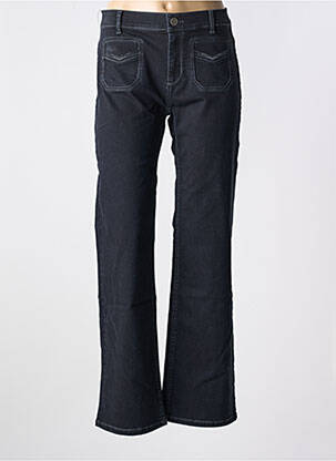 Blugi cu croială dreaptă negru ANNA MONTANA femeie