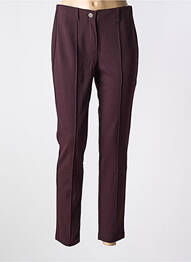 Pantalon slim talie elastică mărime normală violet ANNA MONTANA femme
