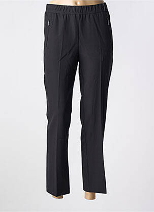Pantalon drept elasticitate mărime normală negru ANNA MONTANA femeie
