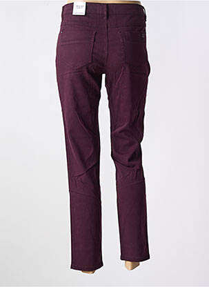 Pantalon slim elasticitate mărime normală violet ANNA MONTANA femeie