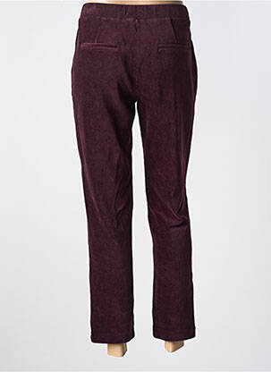 Pantalon drept elasticitate mărime normală violet ANNA MONTANA femeie