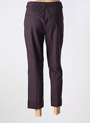 Pantalon 7/8 elasticitate mărime normală maro ANNA MONTANA femeie