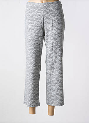 Pantalon 7/8 elasticitate mărime normală gri ANNA MONTANA femeie
