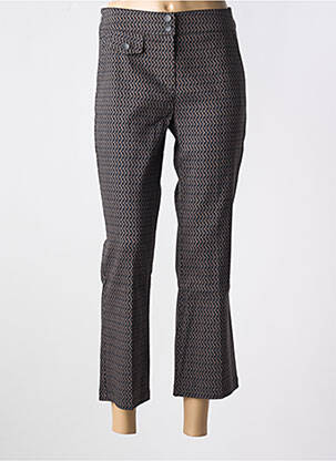 Pantalon 7/8 elasticitate mărime normală maro ANNA MONTANA femeie
