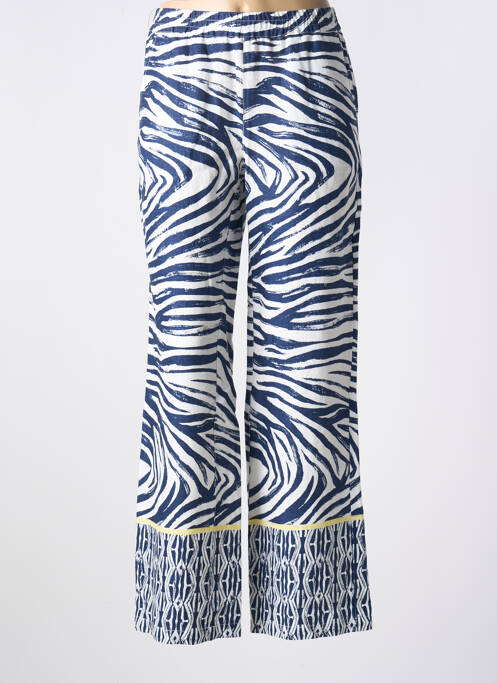 Pantalon drept albastru ANNA MONTANA femeie