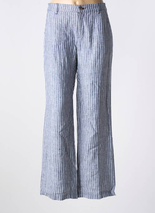 Pantalon drept gri ANNA MONTANA femeie