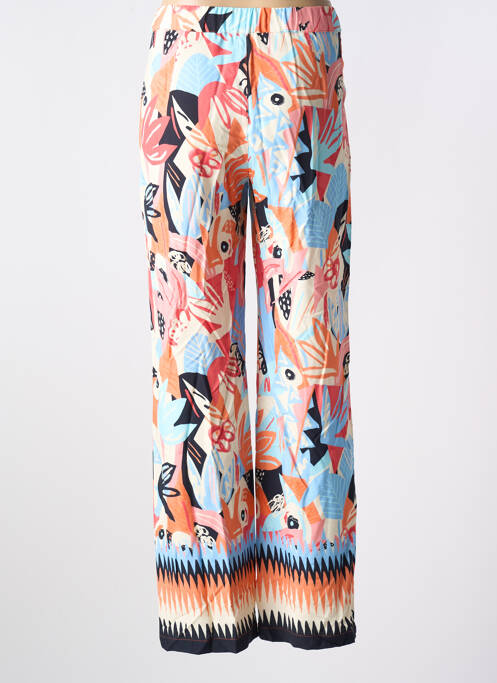 Pantalon drept albastru ANNA MONTANA femeie