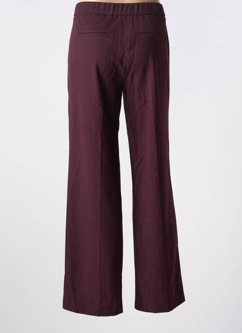 Pantalon drept violet ANNA MONTANA femeie