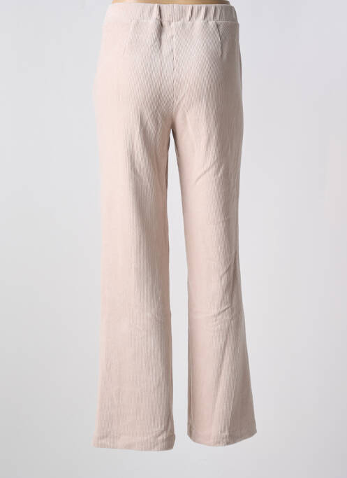 Pantalon drept bej ANNA MONTANA femeie