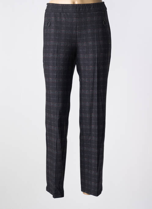 Pantalon drept negru ANNA MONTANA femeie