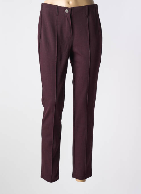 Pantalon slim violet ANNA MONTANA femeie