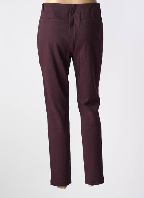 Pantalon slim violet ANNA MONTANA femeie