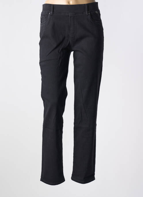 Pantalon slim negru ANNA MONTANA femeie
