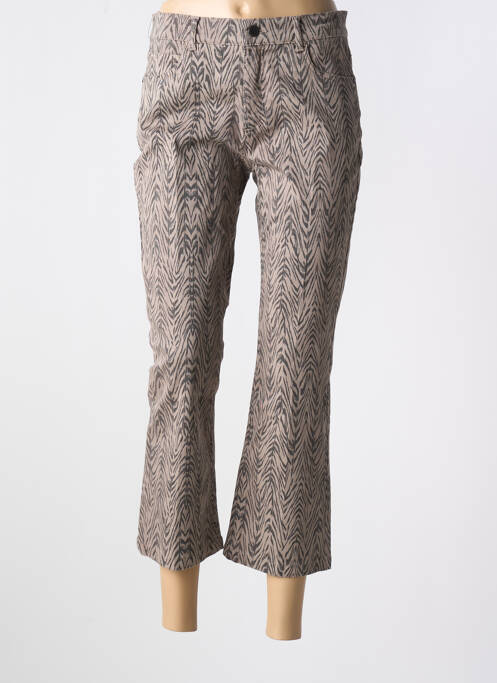 Pantalon 7/8 maro ANNA MONTANA femeie