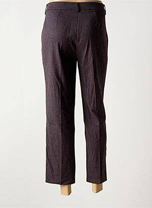 Pantalon 7/8 talie cu cleme mărime normală violet ANNA MONTANA femeie
