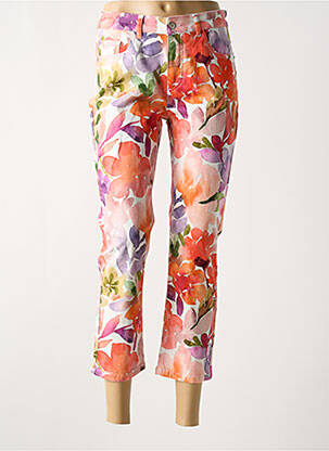 Pantalon trei sferturi portocaliu ANNA MONTANA femeie