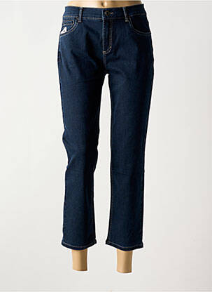 Blugi cu croială slim albastru ANNA MONTANA femeie