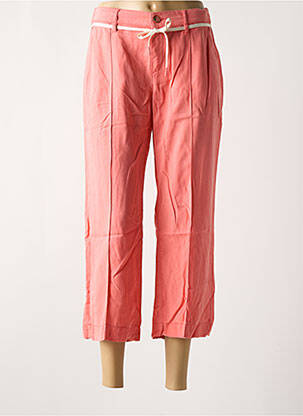 Pantalon trei sferturi portocaliu ANNA MONTANA femeie