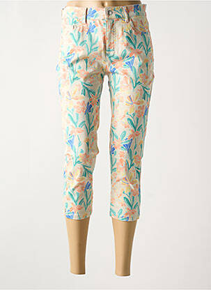 Pantalon trei sferturi bej ANNA MONTANA femeie