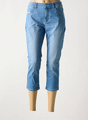 Blugi cu croială slim albastru ANNA MONTANA femeie