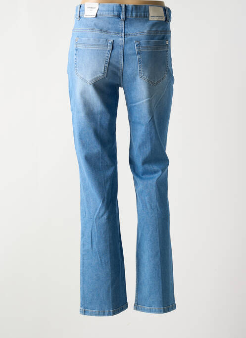 Blugi cu croială dreaptă albastru ANNA MONTANA femeie