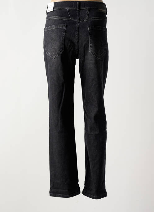 Blugi cu croială dreaptă negru ANNA MONTANA femeie