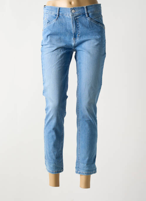 Blugi cu croială slim albastru ANNA MONTANA femeie