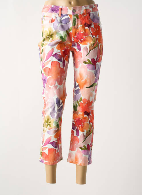 Pantalon trei sferturi portocaliu ANNA MONTANA femeie