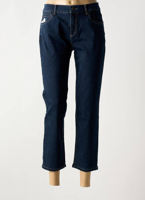 Blugi cu croială slim albastru ANNA MONTANA femeie