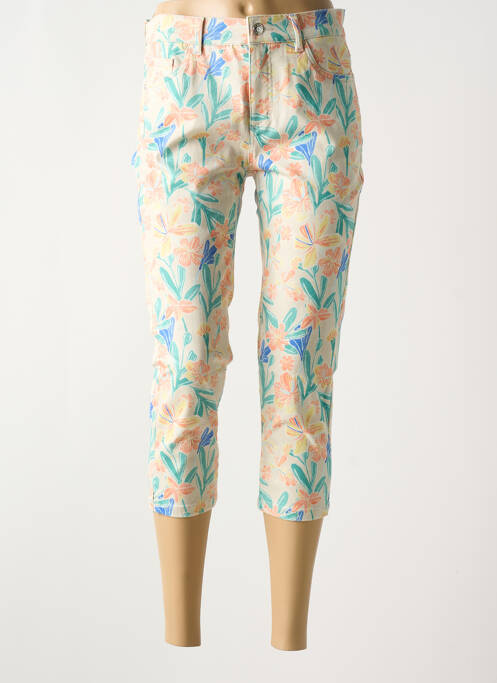 Pantalon trei sferturi bej ANNA MONTANA femeie