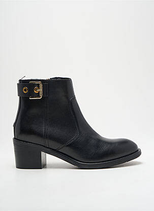 Botine/ghete material neted toc de 4 la 6 cm negru TOMMY HILFIGER femeie
