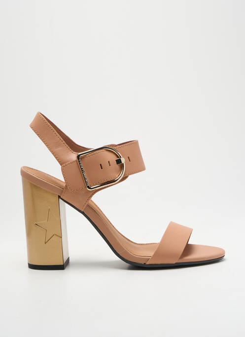 Sandale/Pantofi decupați bej TOMMY HILFIGER femeie