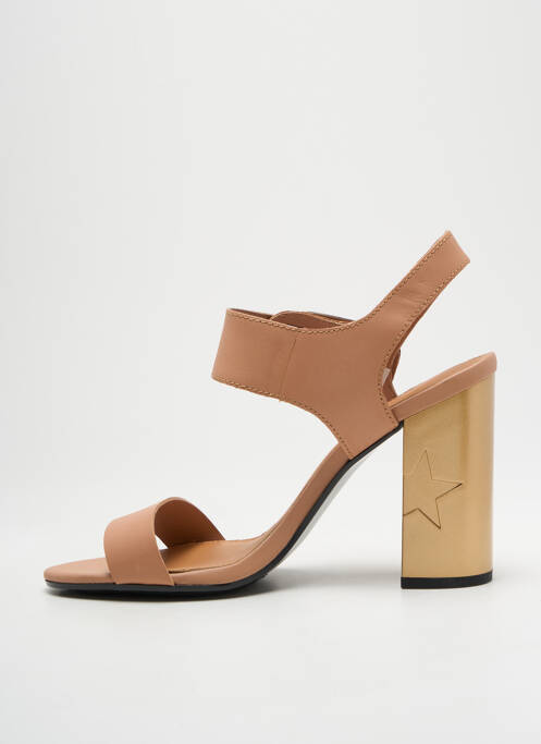 Sandale/Pantofi decupați bej TOMMY HILFIGER femeie