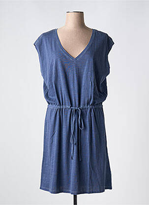 Rochie midi mâneci scurte mâneci scurte albastru GANT femeie