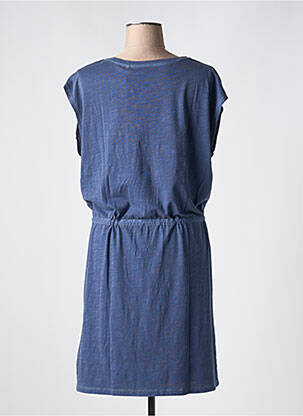 Rochie midi mâneci scurte mâneci scurte albastru GANT femeie