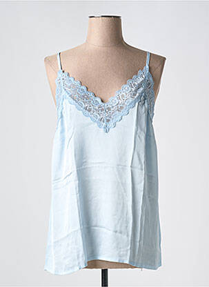 Top albastru SIGNE NATURE femeie