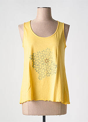 Top galben DIPLODOCUS femeie