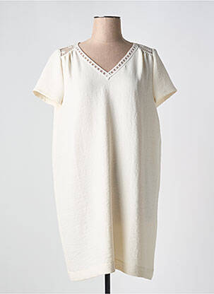 Rochie midi alb PABLO femeie