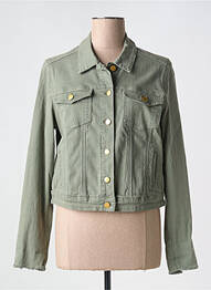 Jachete casual croială dreaptă verde SIGNE NATURE femme