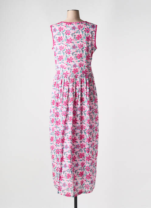 Rochie lungă roz CHICOSOLEIL femeie