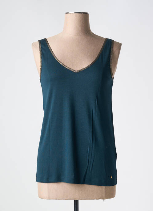 Top albastru INDI & COLD femeie