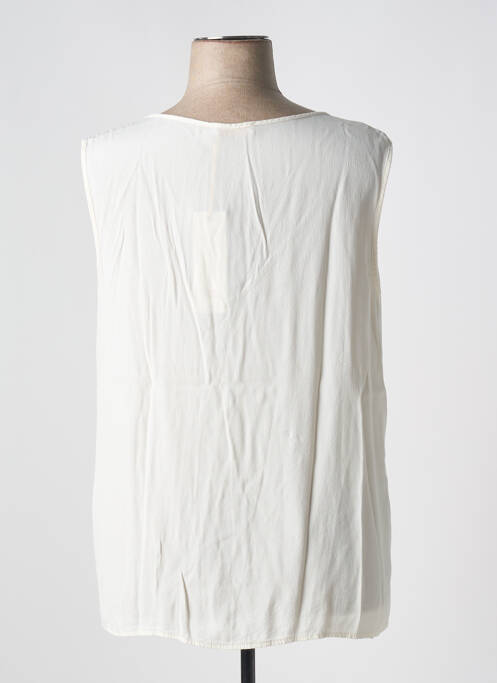 Top alb SIGNE NATURE femeie