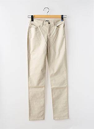 Pantalon drept bej ARMANI femeie