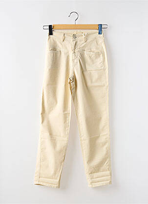 Pantalon slim bej CLOSED femeie