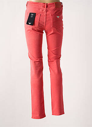 Pantalon slim buzunare roz EMPORIO ARMANI femeie