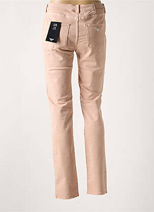 Pantalon slim buzunare bej EMPORIO ARMANI femeie