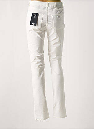 Pantalon slim buzunare alb EMPORIO ARMANI femeie