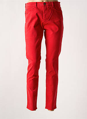 Pantalon slim buzunare roșu EMPORIO ARMANI femeie