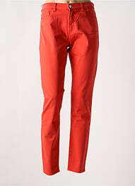 Pantalon slim buzunare portocaliu ARMANI femme